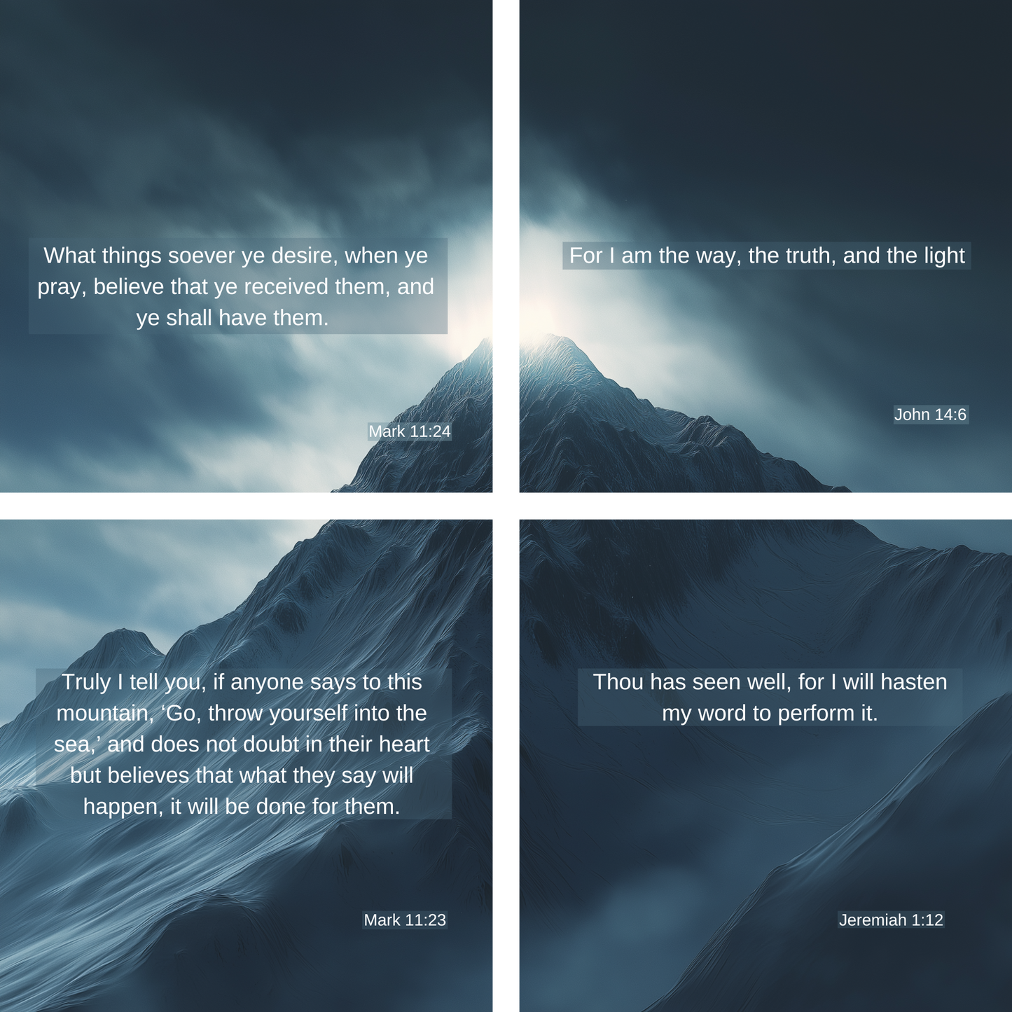 Four pack poster bundle